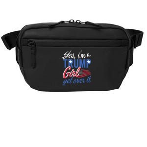 Es IM A Trump Girl Get Over It Fan Usa Supporter Gift Crossbody Pack