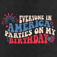 Everyone In America Parties On My Birthday 4th Of July 11oz C Handle Ceramic Mug