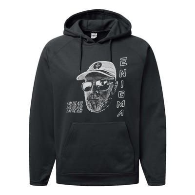 Enigma I Am The Algo Performance Fleece Hoodie