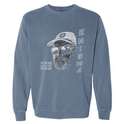 Enigma I Am The Algo Garment-Dyed Sweatshirt