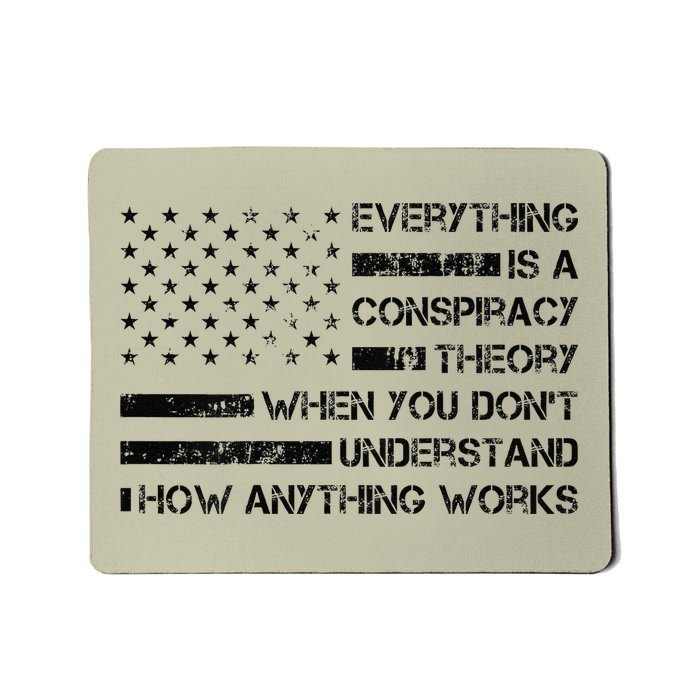 Everything Is A Conspiracy Theory When You DonT Understand Mousepad