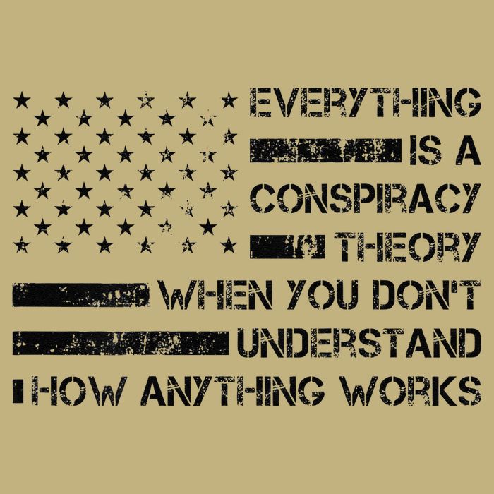 Everything Is A Conspiracy Theory When You DonT Understand Mousepad