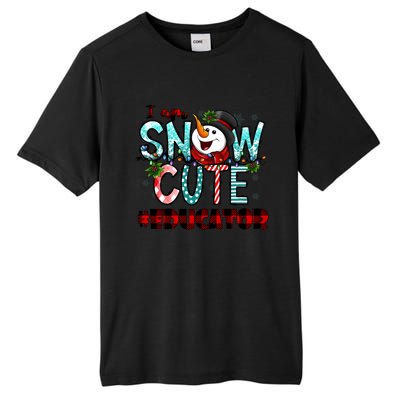 Educator I Am Snow Cute Cute Gift Tall Fusion ChromaSoft Performance T-Shirt