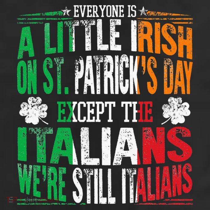 Everyone Is A Little Irish On St Patrick Day Except Italians Adult Drive Performance Visor