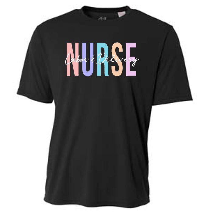 Everyday Is A Birthday Party L&D Nurse, LD Delivery Cooling Performance Crew T-Shirt