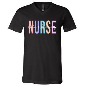 Everyday Is A Birthday Party L&D Nurse, LD Delivery V-Neck T-Shirt