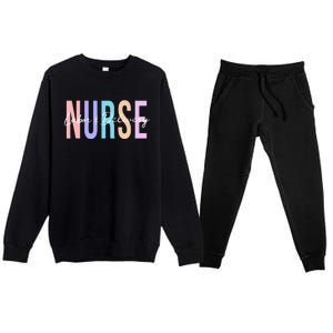 Everyday Is A Birthday Party L&D Nurse, LD Delivery Premium Crewneck Sweatsuit Set