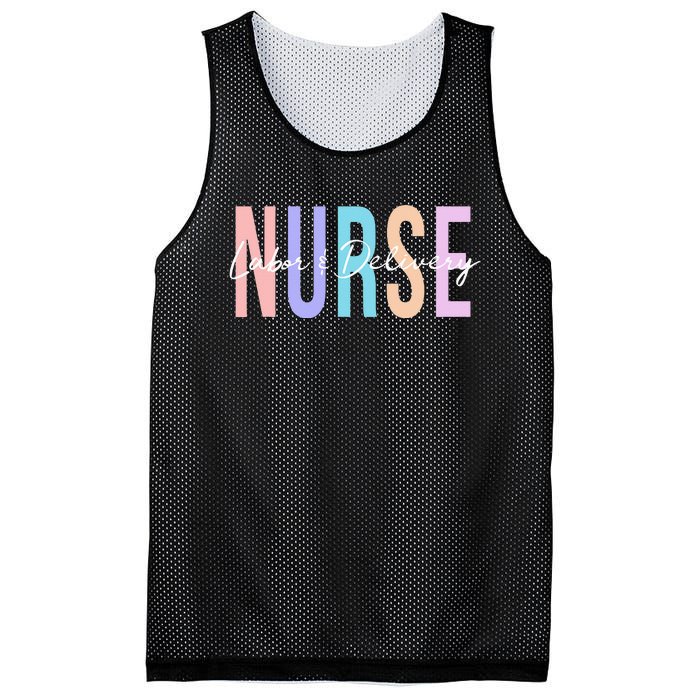 Everyday Is A Birthday Party L&D Nurse, LD Delivery Mesh Reversible Basketball Jersey Tank