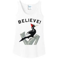 Endangered Ivory Billed Woodpecker Ladies Essential Tank