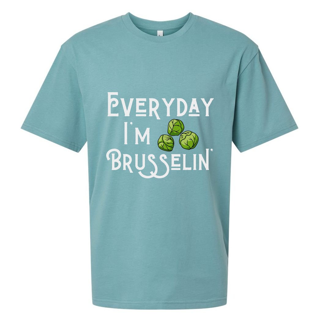Everyday IM Brusselin Brussel Sprout Lover Sueded Cloud Jersey T-Shirt