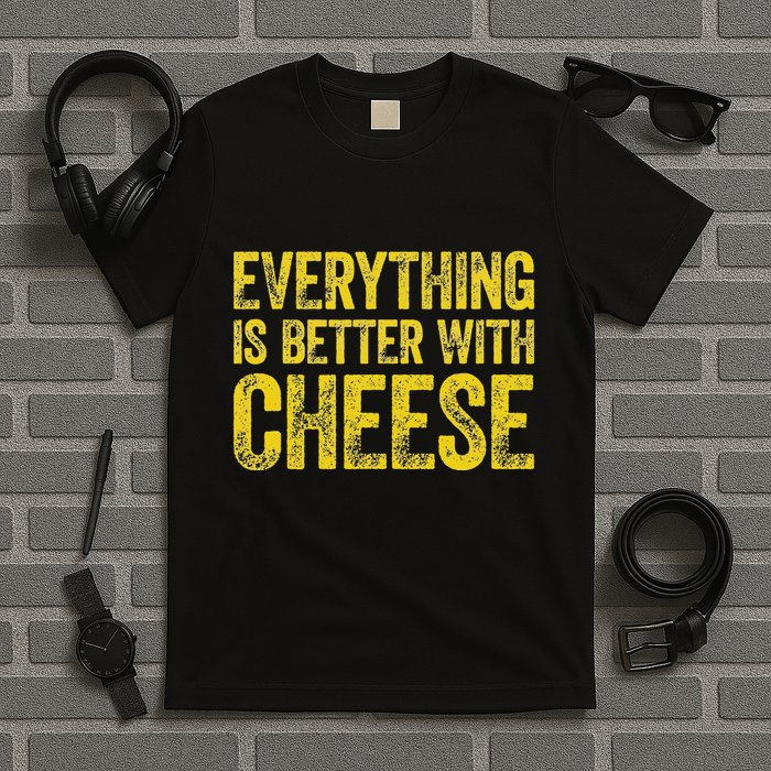 Everything Is Better With Cheese T-Shirt