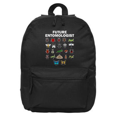 Entomology Insect Bug Lover 16 in Basic Backpack