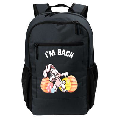 Easter I'm Back Flamingo Candy Gift Spring Bunny Cute Gift Daily Commute Backpack