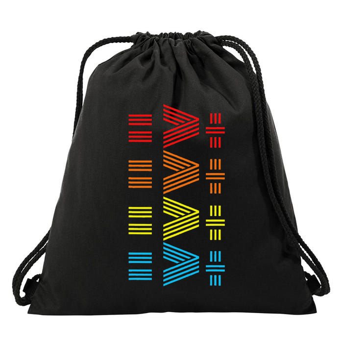 Equality Is Better Than Division Drawstring Bag