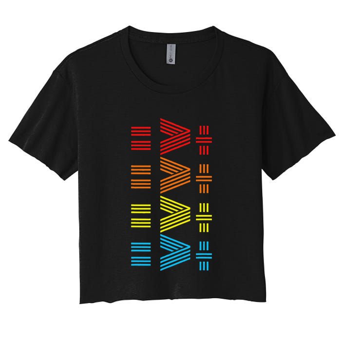 Equality Is Better Than Division Crop Top