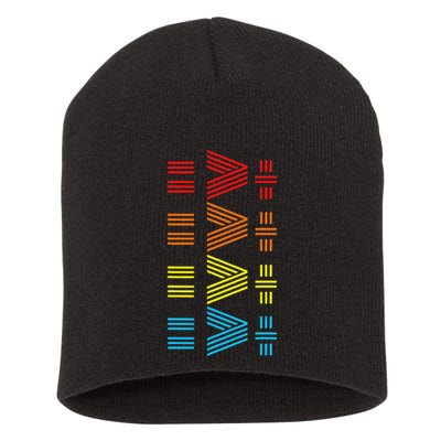 Equality Is Better Than Division Short Acrylic Beanie