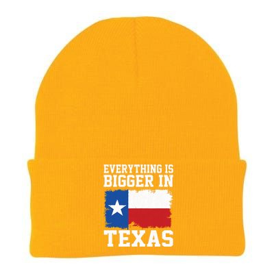 Everything Is Bigger In Texas Vintage Houston Dallas Austin Knit Cap Winter Beanie