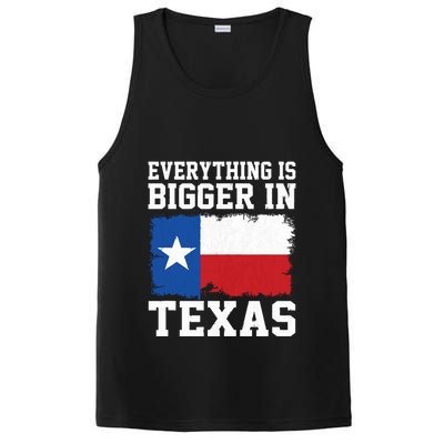 Everything Is Bigger In Texas Vintage Houston Dallas Austin PosiCharge Competitor Tank