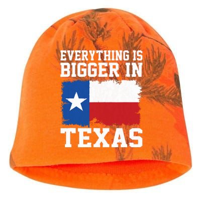 Everything Is Bigger In Texas Vintage Houston Dallas Austin Kati - Camo Knit Beanie