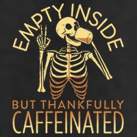 Empty Inside But Thankfully Caffeinated Adult Drive Performance Visor