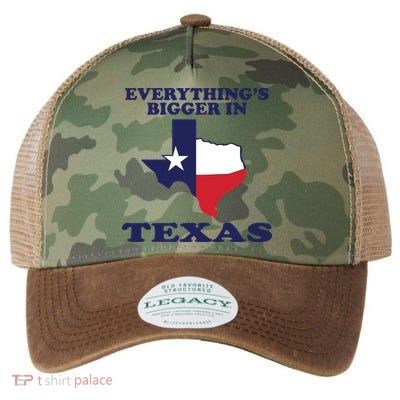 EVERYTHING IS BIGGER IN TEXAS Funny Legacy Tie Dye Trucker Hat