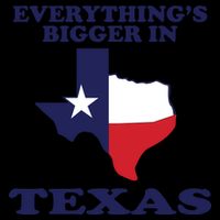 EVERYTHING IS BIGGER IN TEXAS Funny Impact Tech Backpack