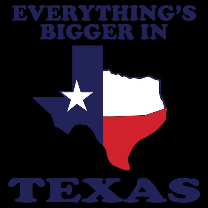EVERYTHING IS BIGGER IN TEXAS Funny Impact Tech Backpack