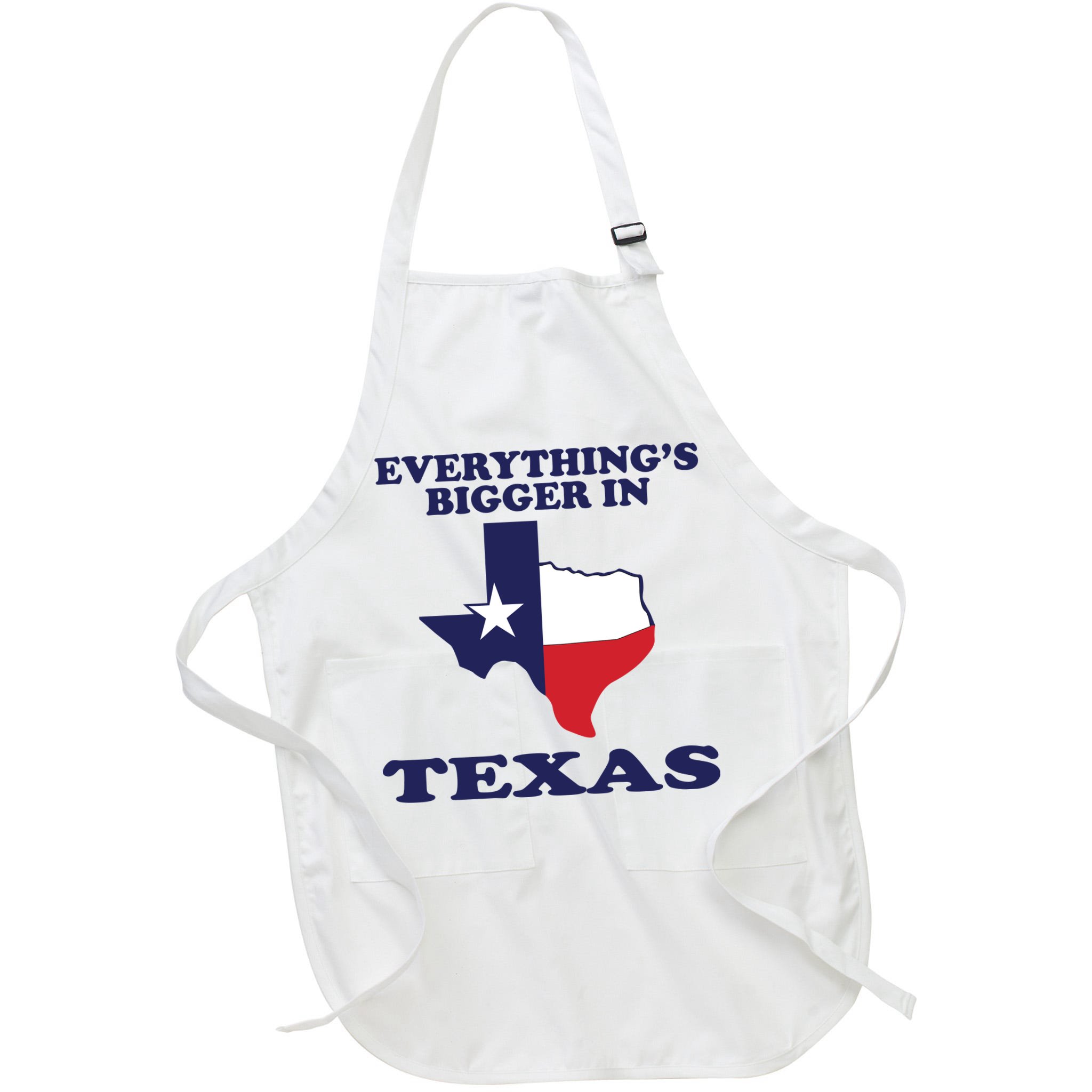 EVERYTHING IS BIGGER IN TEXAS Funny Apron