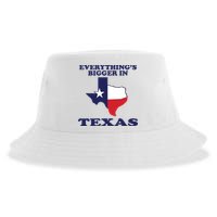 EVERYTHING IS BIGGER IN TEXAS Funny Sustainable Bucket Hat