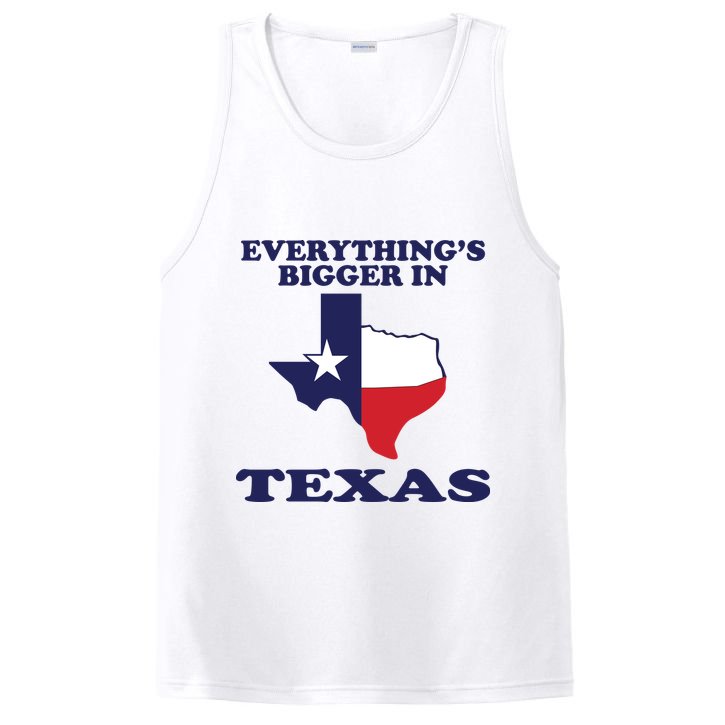 EVERYTHING IS BIGGER IN TEXAS Funny PosiCharge Competitor Tank