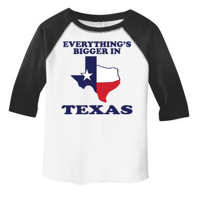 EVERYTHING IS BIGGER IN TEXAS Funny Toddler Fine Jersey T-Shirt