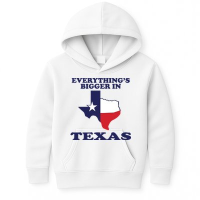 EVERYTHING IS BIGGER IN TEXAS Funny Kids Hoodie
