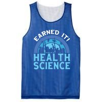 Earned It Bhsc Bachelor Of Health Science College Grad Cool Gift Mesh Reversible Basketball Jersey Tank