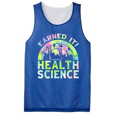 Earned It Bhsc Bachelor Of Health Science University Grad Gift Mesh Reversible Basketball Jersey Tank