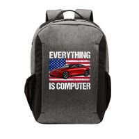 Everything Is Computer Us Flag Trump Everything's Computer Vector Backpack