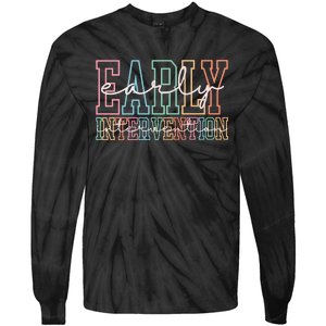 Early Intervention Childhood Tie-Dye Long Sleeve Shirt