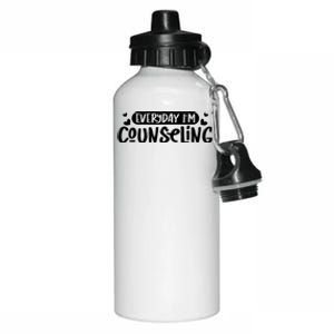 Everyday IM Counseling Mental Health Counselor Appreciation Aluminum Water Bottle