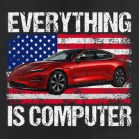 Everything Is Computer US flag Trump Everythings Computer Knit Cap Winter Beanie