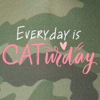 Everyday Is Caturday Cat Lover Legacy Tie Dye Trucker Hat