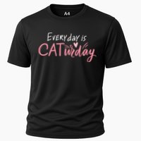 Everyday Is Caturday Cat Lover Performance Shirt