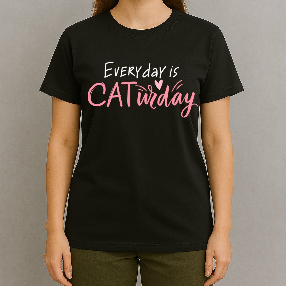 Everyday Is Caturday Cat Lover T-Shirt