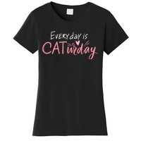 Everyday Is Caturday Cat Lover Women's T-Shirt