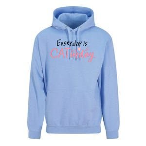 Everyday Is Caturday Cat Lover Unisex Surf Hoodie