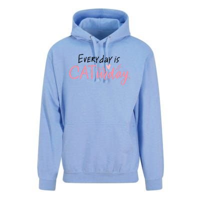 Everyday Is Caturday Cat Lover Unisex Surf Hoodie