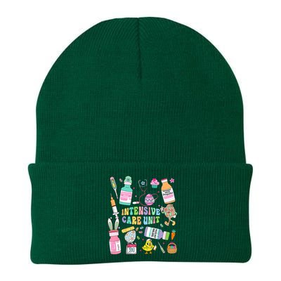 Easter Intensive Care Unit Propofol Icu Crew Nurse Easter Day Knit Cap Winter Beanie