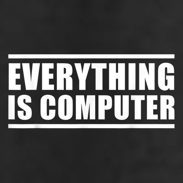 Everything Is Computer, Funny Tech Support Garment-Dyed Heavyweight T-Shirt