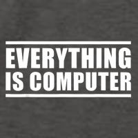 Everything Is Computer , Funny Tech Support , Doge Vector Backpack