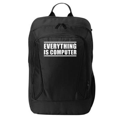 Everything Is Computer City Backpack