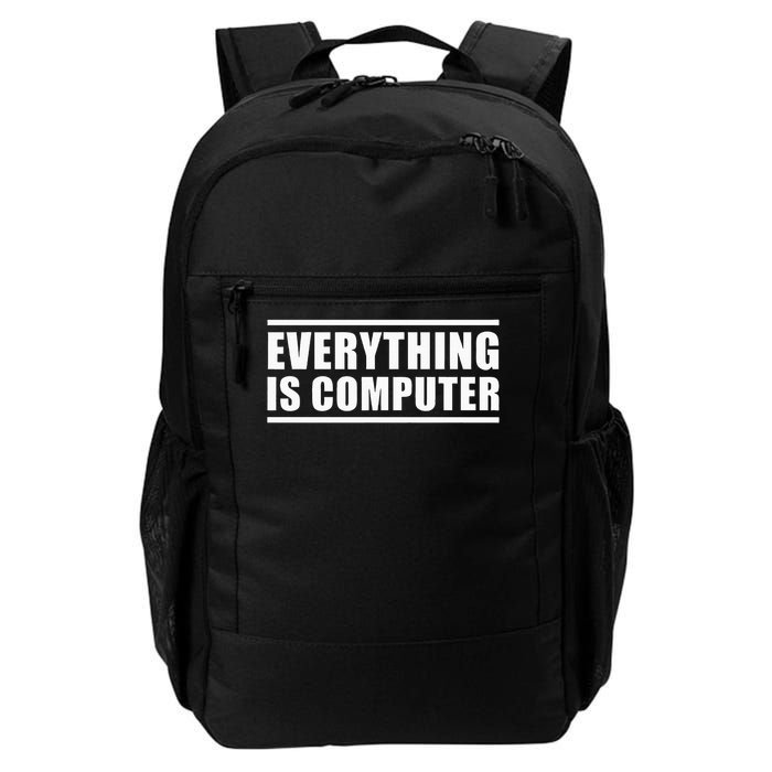 Everything Is Computer Daily Commute Backpack