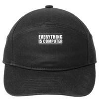 Everything Is Computer 7-Panel Snapback Hat